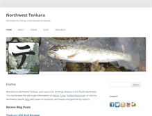Tablet Screenshot of northwest-tenkara.com